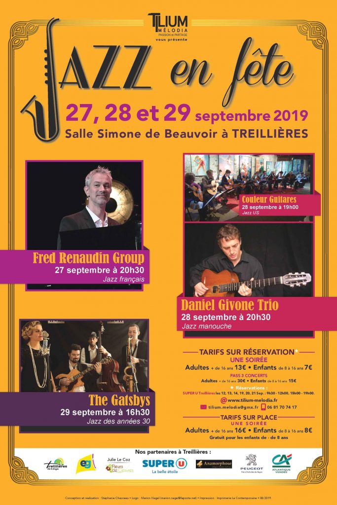 Jazz en fête à TREILLIERES